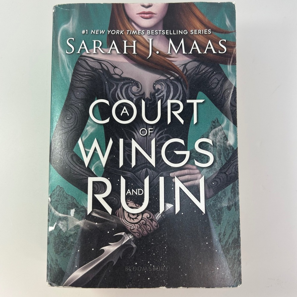 A Court of Wings and Ruin 1st Print Paperback by Sarah J. Maas ACOTAR